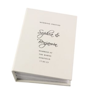 Personalised Free Text 6x4 Photo Album with Sleeves: 6 - Photo Albums By Gift Moments