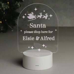 Personalised Free Text Christmas LED Light: 3 - LED Lighting By Gift Moments