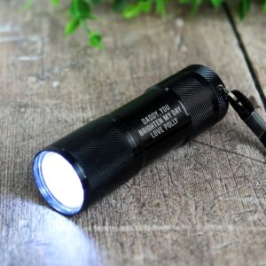 Personalised Free Text Mini Torch: 1 - Tools & Storage By Gift Moments