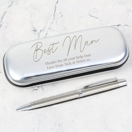 Personalised Free Text Pen and Box Set: 2 - Pens & Pencils By Gift Moments