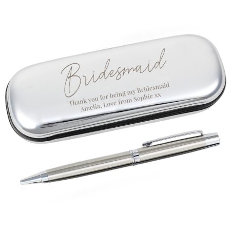 Personalised Free Text Pen and Box Set: 3 - Pens & Pencils By Gift Moments