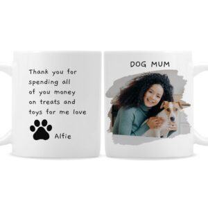 Personalised Free Text Pet Photo Upload Mug: 5 - Mugs By Gift Moments