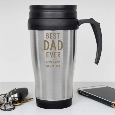 Personalised Free Text Travel Mug: 1 - Travel Mugs By Gift Moments