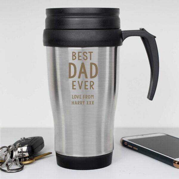 Personalised Free Text Travel Mug: 1 - Travel Mugs By Gift Moments