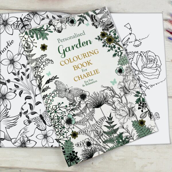 Personalised Gardening Colouring Book: 2 - Books By Gift Moments