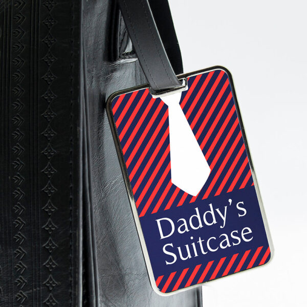 Personalised Gentlemen’s Shirt And Tie Luggage Tag: 1 - Luggage Tags By Gift Moments