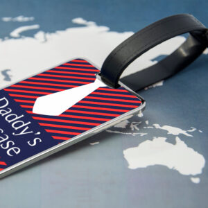 Personalised Gentlemen’s Shirt And Tie Luggage Tag: 3 - Luggage Tags By Gift Moments