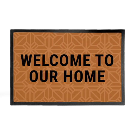 Personalised Geometric Indoor Door Mat: 7 - Doormats By Gift Moments