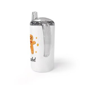 Personalised Gingerbread Kids Sippy Cup: 2 - Kids Bottles By Gift Moments