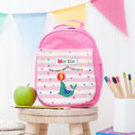 Personalised Girl’s Circus Themed Pink Lunch Bags: 1 - Seal - Lunch Boxes & Bags By Gift Moments