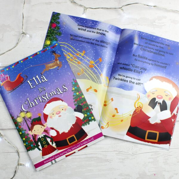 Personalised Girls ’’It’s Christmas’’ Story Book: 1 - Books By Gift Moments