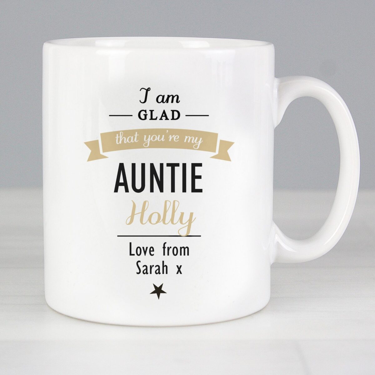 Personalised I Am Glad... Mug: 1 - Mugs By Gift Moments