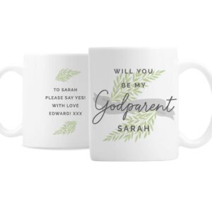 Personalised Godparent Mug: 3 - Mugs By Gift Moments