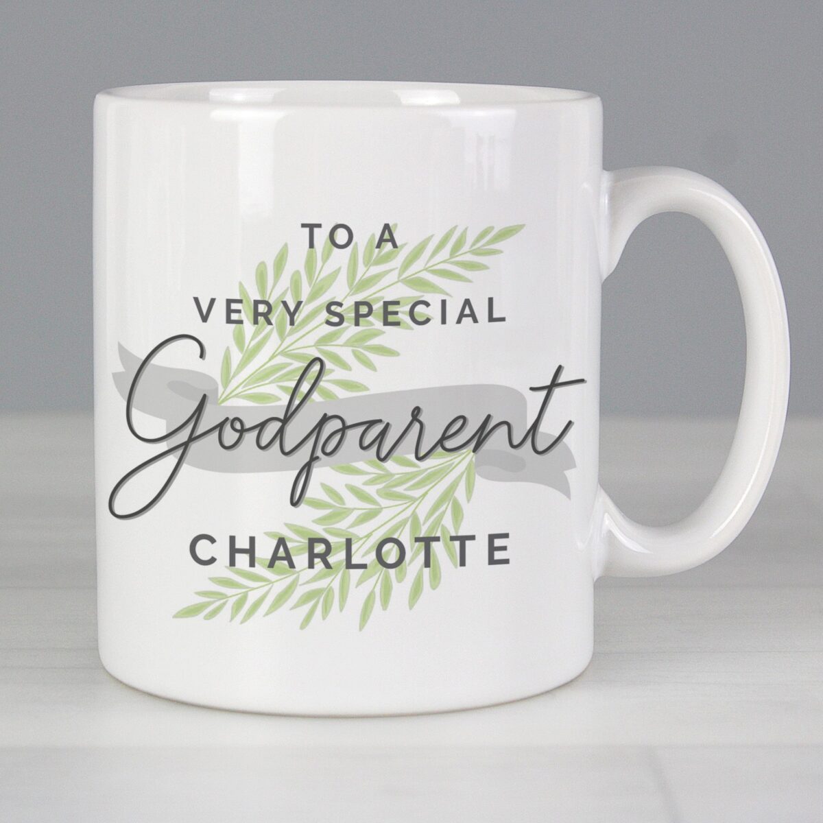 Personalised Godparent Mug: 2 - Mugs By Gift Moments