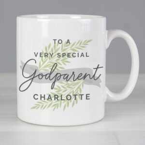 Personalised Godparent Mug: 2 - Mugs By Gift Moments