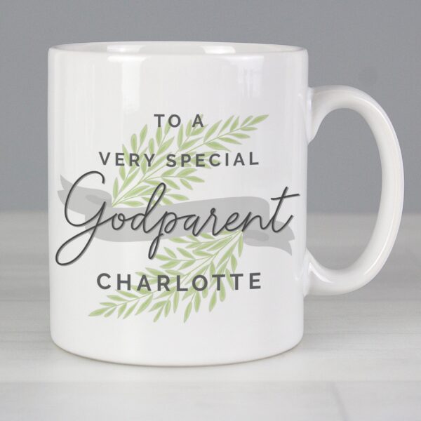 Personalised Godparent Mug: 2 - Mugs By Gift Moments