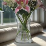 Personalised ’Gold Anniversary’ Glass Vase: 1 - Vases By Gift Moments