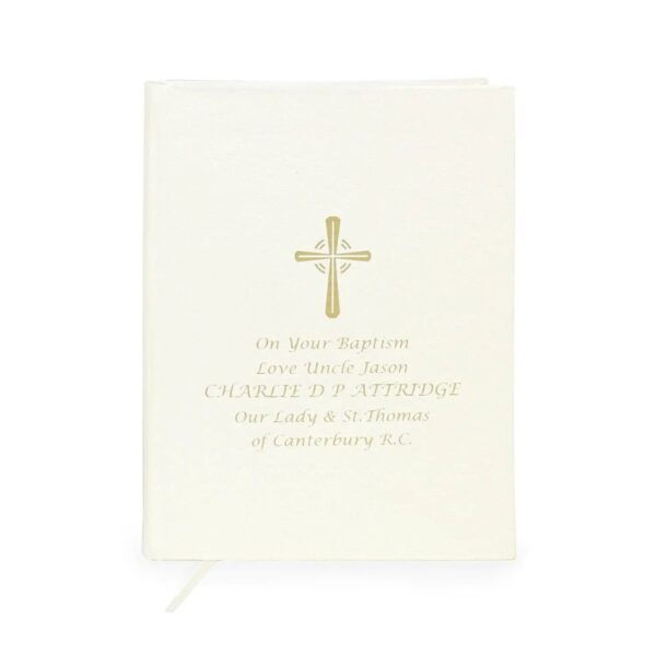 Personalised Gold Companion Holy Bible - Eco-friendly: 2 - Books By Gift Moments