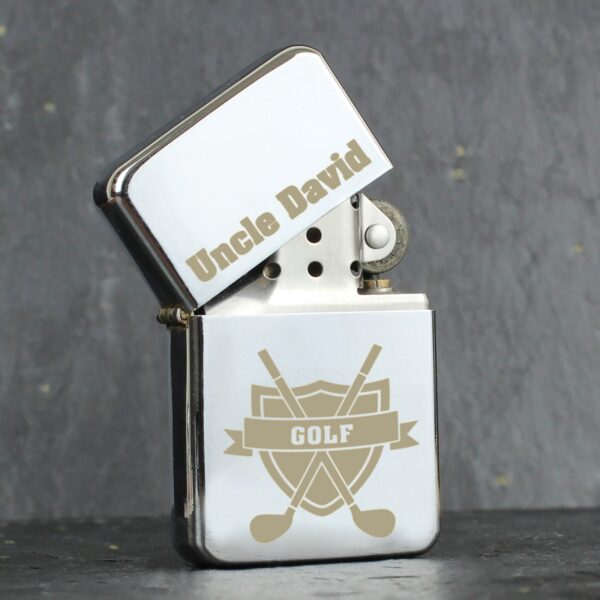 Personalised Golf Lighter: 1 - Smoking Accessories By Gift Moments