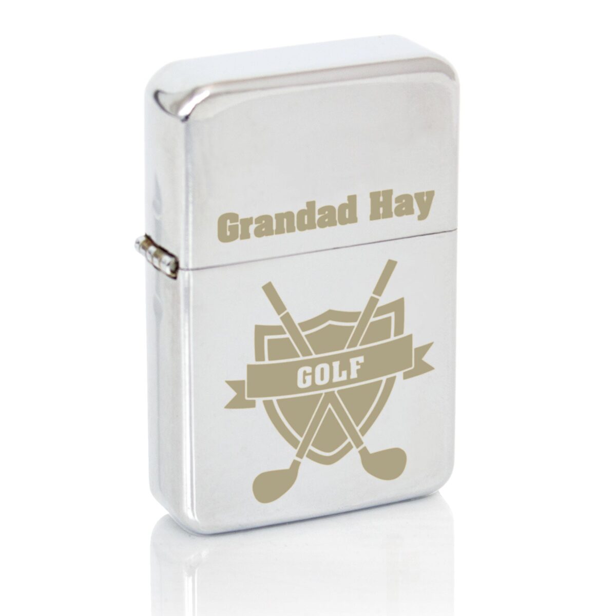 Personalised Golf Lighter: 3 - Smoking Accessories By Gift Moments
