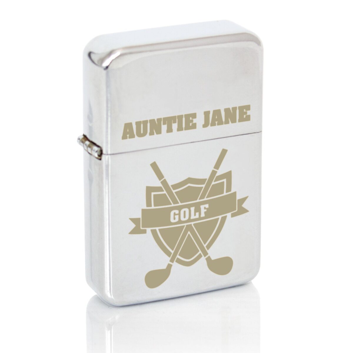 Personalised Golf Lighter: 4 - Smoking Accessories By Gift Moments
