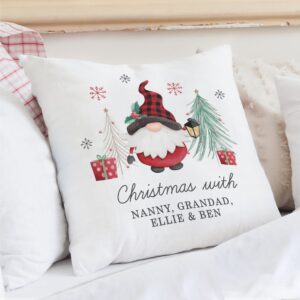 Personalised Gonk Christmas Cushion: 4 - Cushions By Gift Moments