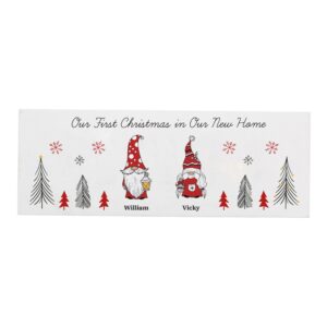 Personalised Gonk Family Mantle Christmas Decoration: 6 - Ornaments By Gift Moments