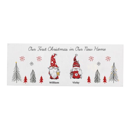 Personalised Gonk Family Mantle Christmas Decoration: 6 - Ornaments By Gift Moments
