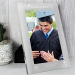 Personalised Graduation 5x7 Silver Photo Frame: 1 - Photo Frames By Gift Moments