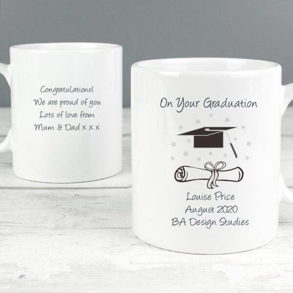 Personalised Graduation Mug: 1 - Mugs By Gift Moments
