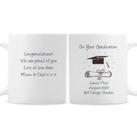 Personalised Graduation Mug: 3 - Mugs By Gift Moments