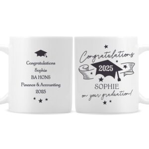 Personalised Graduation Mug: 4 - Mugs By Gift Moments