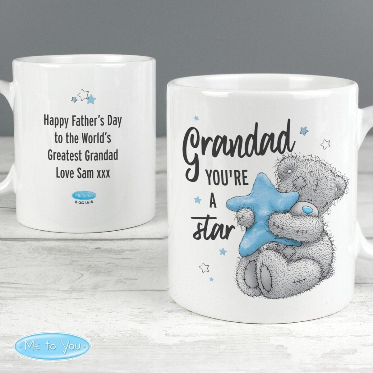 Personalised Me To You Grandad You’re A Star Mug: 1 - Mugs
