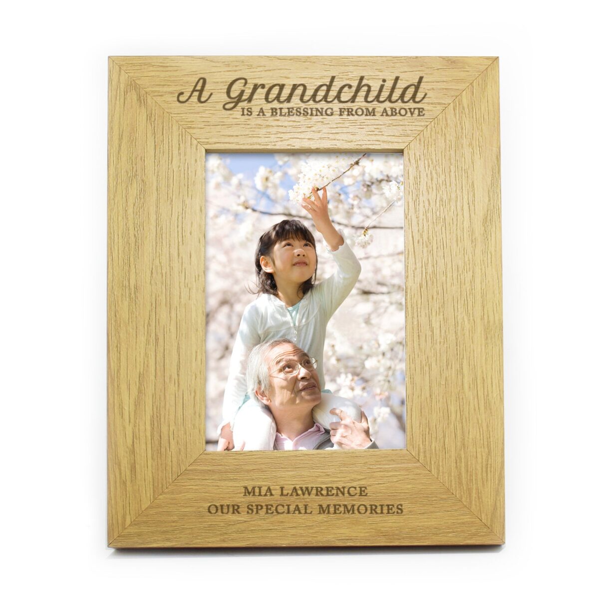 Personalised A Grandchild Is A Blessing 6x4 Photo Frame: 7 - Photo Frames By Gift Moments