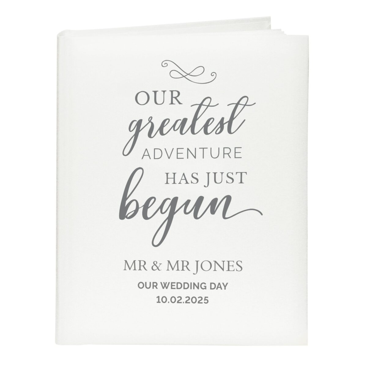 Personalised Our Greatest Adventure Traditional Photo Album: 5 - Photo Albums By Gift Moments