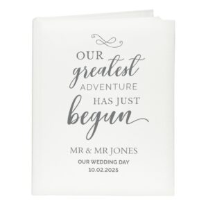 Personalised Our Greatest Adventure Traditional Photo Album: 5 - Photo Albums By Gift Moments