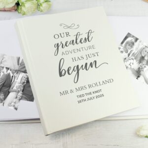 Personalised Our Greatest Adventure Traditional Photo Album: 4 - Photo Albums By Gift Moments