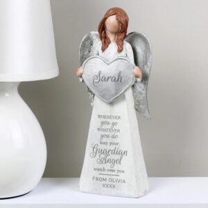 Personalised Guardian Angel Ornament: 2 - Memorials By Gift Moments