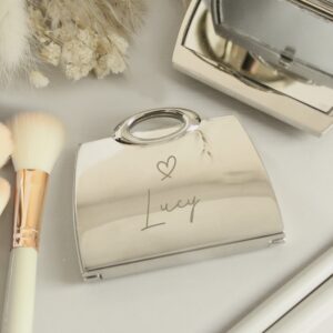 Personalised Handbag Compact Mirror: 2 - Compact Mirrors By Gift Moments