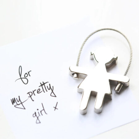 Personalised Handwriting Skipping Sally Keyring: 4 - Keyrings By Gift Moments