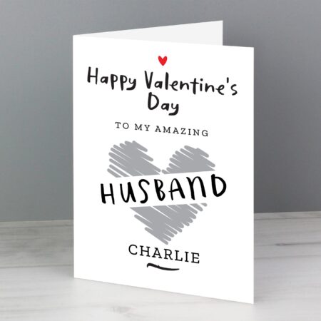 Personalised Happy Valentine’s Day Card: 2 - Greeting Cards By Gift Moments