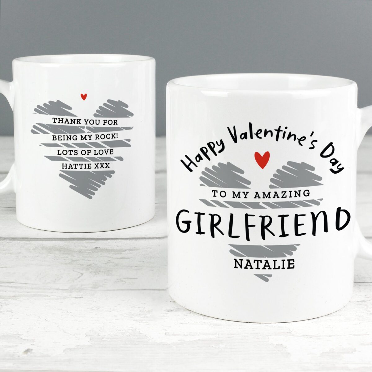 Personalised Happy Valentine’s Day Mug: 5 - Mugs By Gift Moments