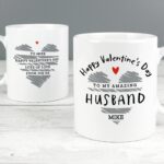 Personalised Happy Valentine’s Day Mug: 1 - Mugs By Gift Moments