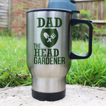 Personalised The Head Gardener’s Mug: 1 - Travel Mugs By Gift Moments