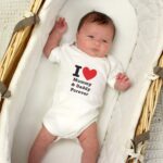 Personalised I HEART 0-3 Months Baby Vest: 1 - Baby Clothing By Gift Moments