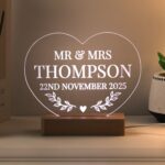 Personalised Heart LED Light for Couples: 1 - LED Lighting By Gift Moments