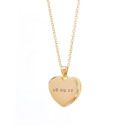 Personalised Heart Photo Locket Necklaces: 14 - Necklaces By Gift Moments