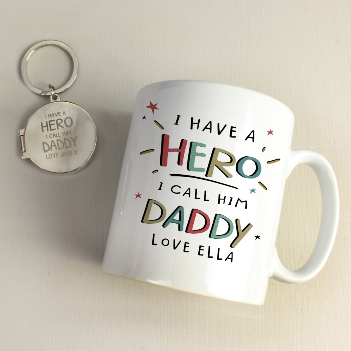 Personalised I Have A Hero Mug: 3 - Mugs By Gift Moments