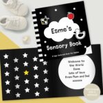 Personalised High Contrast Sensory Baby Book: 1 - Books By Gift Moments