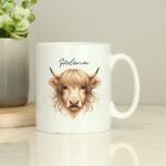 Personalised Highland Cow Mug - Female: 1 - Mugs By Gift Moments